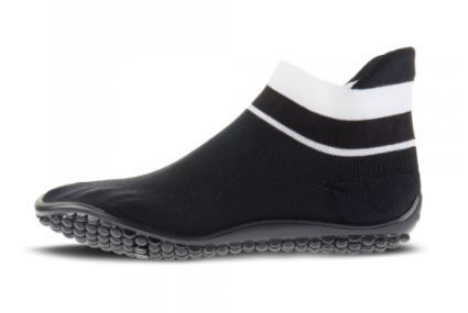 Leguano Sneaker schwarz weißer Bund Gr.XL (44-45)